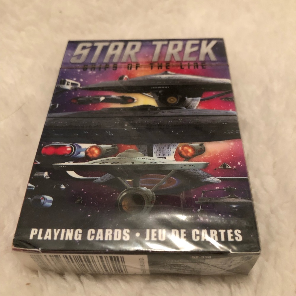 NWT- Star Trek Playing Cards